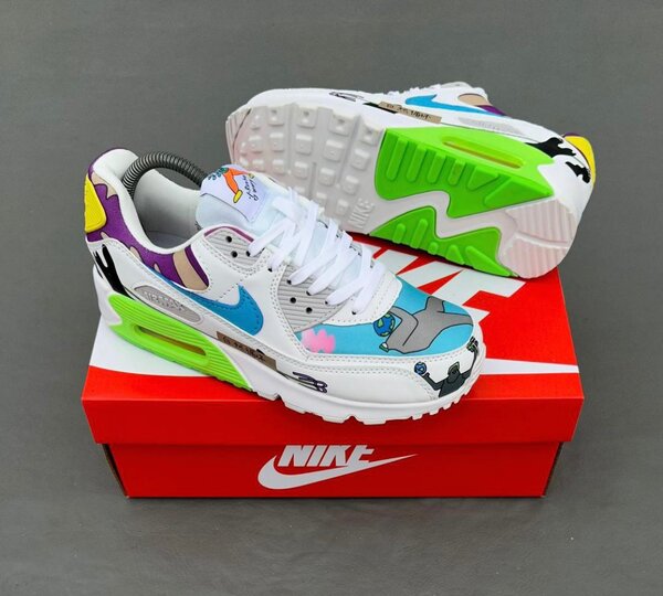 Chaussures Nike Air Max 90 multicolores pour homme