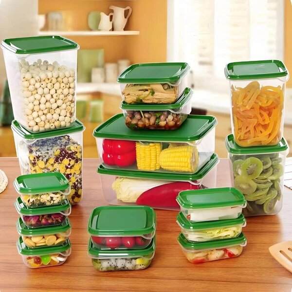 Ensemble de conteneurs alimentaires empilables