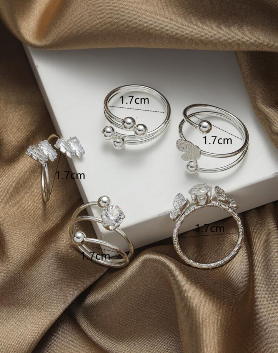 Favorite zirconia 5Pcs Set