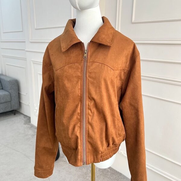 Куртка из замша