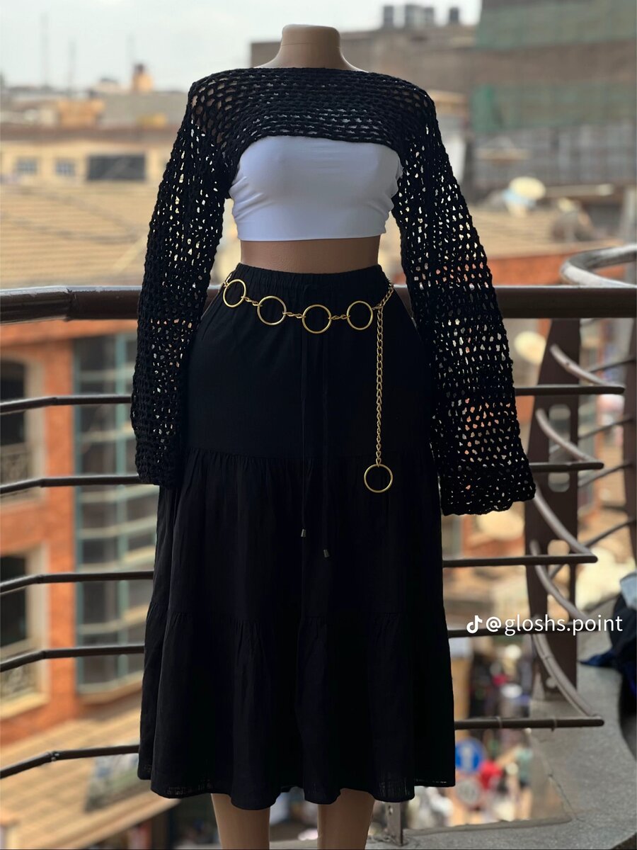 Ensemble Élégant Crochet Femme