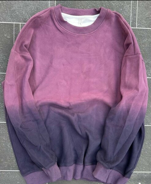 Sweatshirt dégradé élégant