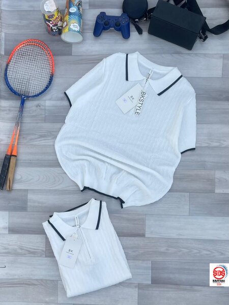 Polo blanc pour femmes