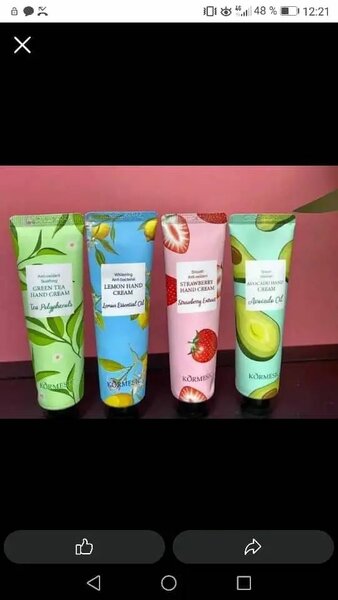 Crèmes Mains Parfumées Set