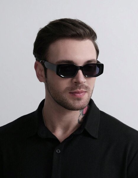 Lunettes de soleil rectangulai