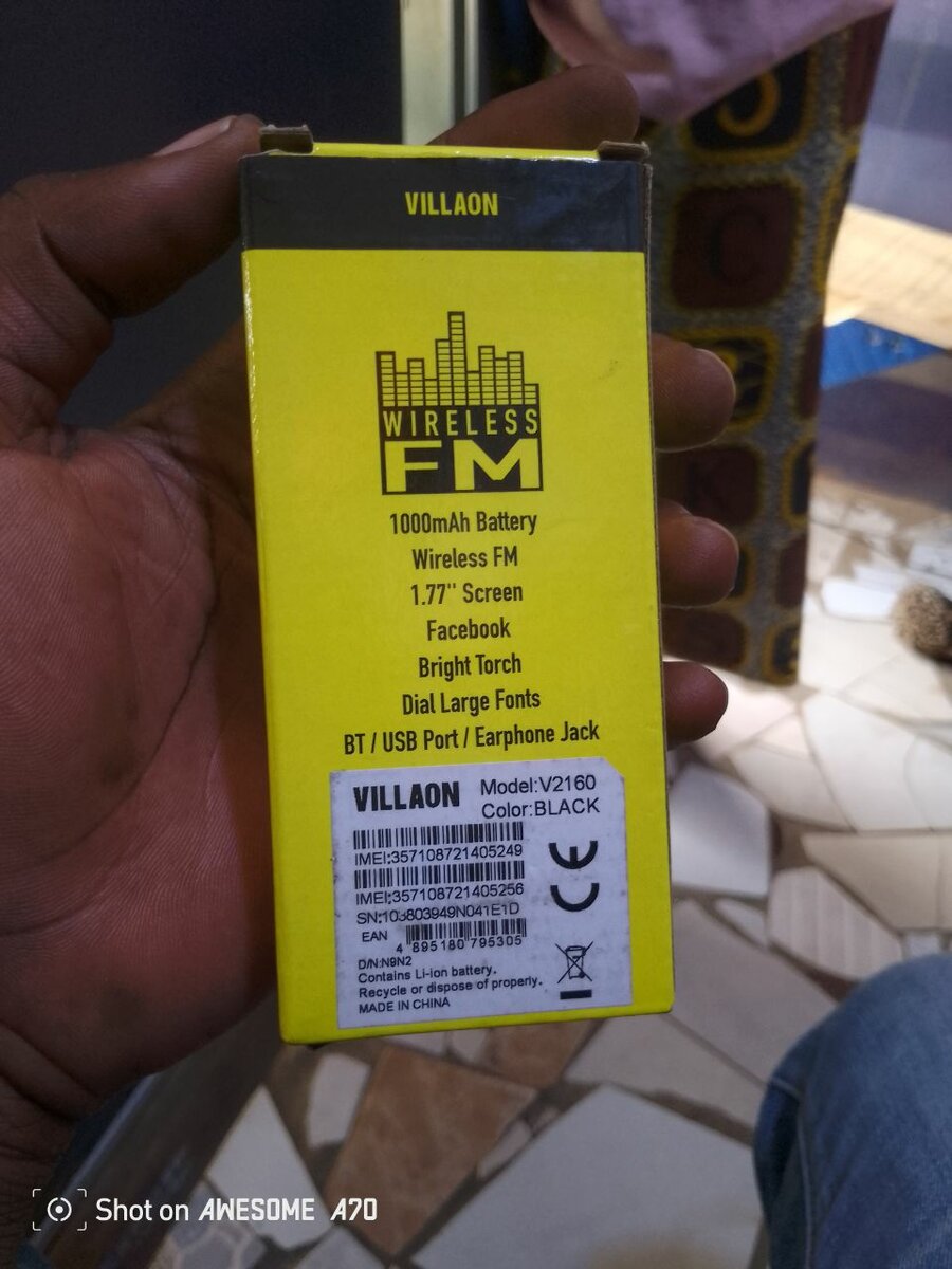 Téléphone portable Villon V110