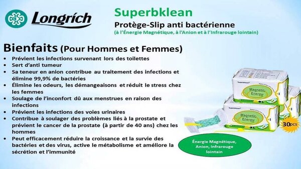 Protège-Slip Longrich Antibactérien