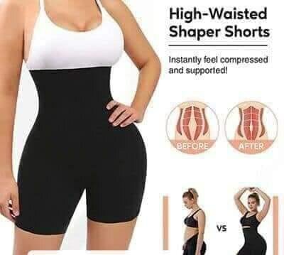 Bulging tummy control underwear