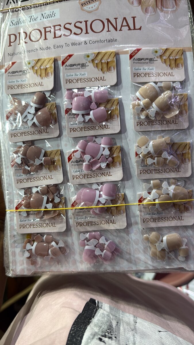 Ongles d'Orteil Professionnels