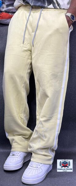 Pantalon de jogging beige
