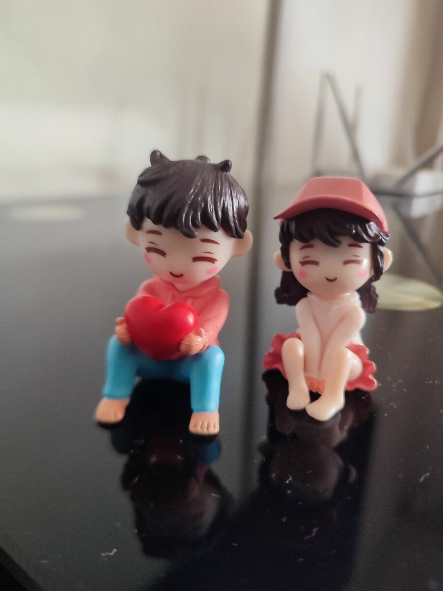 Mini Figurines mignonne couple