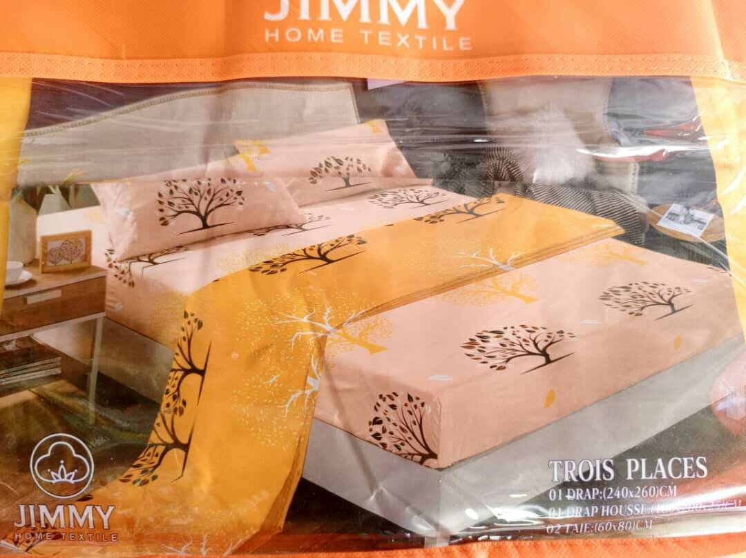 Parure de Lit Floral 3 Places