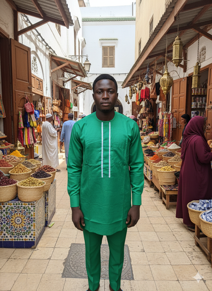 Complet tunique homme