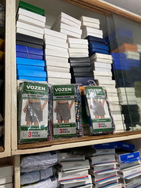 Boxers Vozen en coton 3 pièces