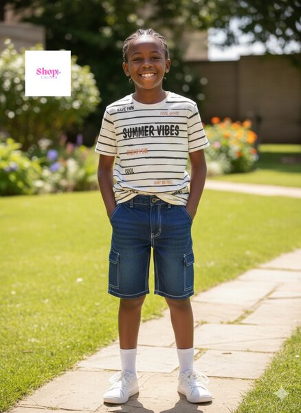 Shorts en jean pour garçons