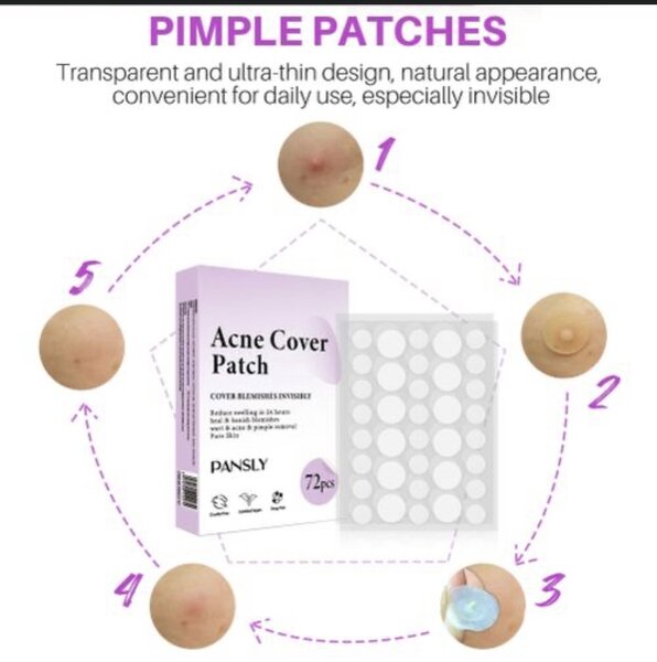 72 Pieces Acne/Pimple Patch