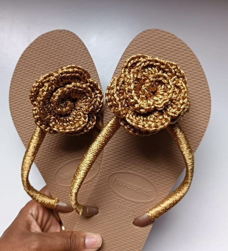 Sandales en crochet élégantes