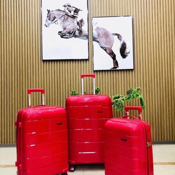 Fashion PP 3 set Anticrack Suitcase