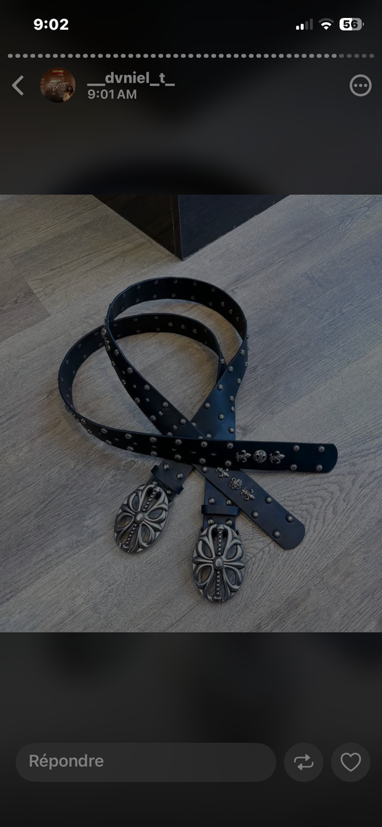 Ceinture rétro avec ornements