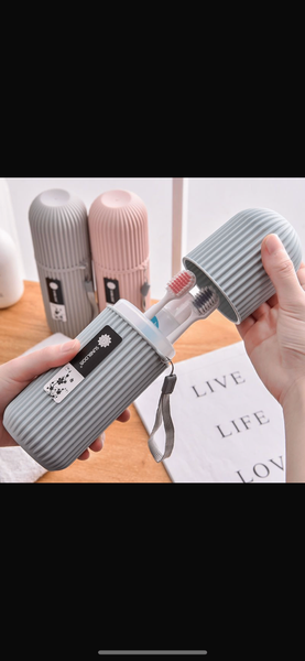 Tooth brush container