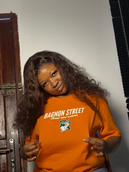 T-shirt Bagnon Street Orange