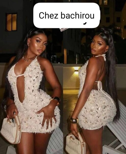 Robe Éclatante à Paillettes