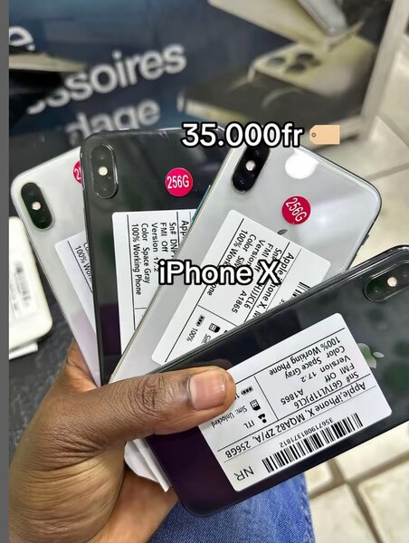 iPhone X 256GB Reconditionné