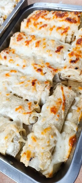 10 mini crêpes salées