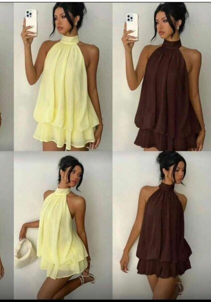 Robe d'été fluide élégante