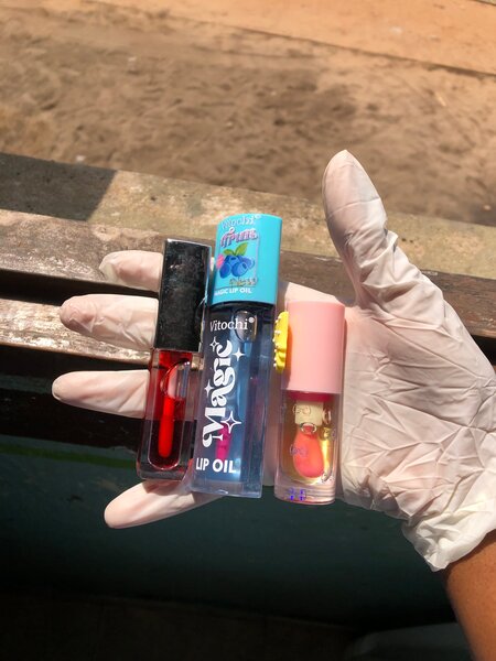 Lot de Huiles à Lèvres Brillantes