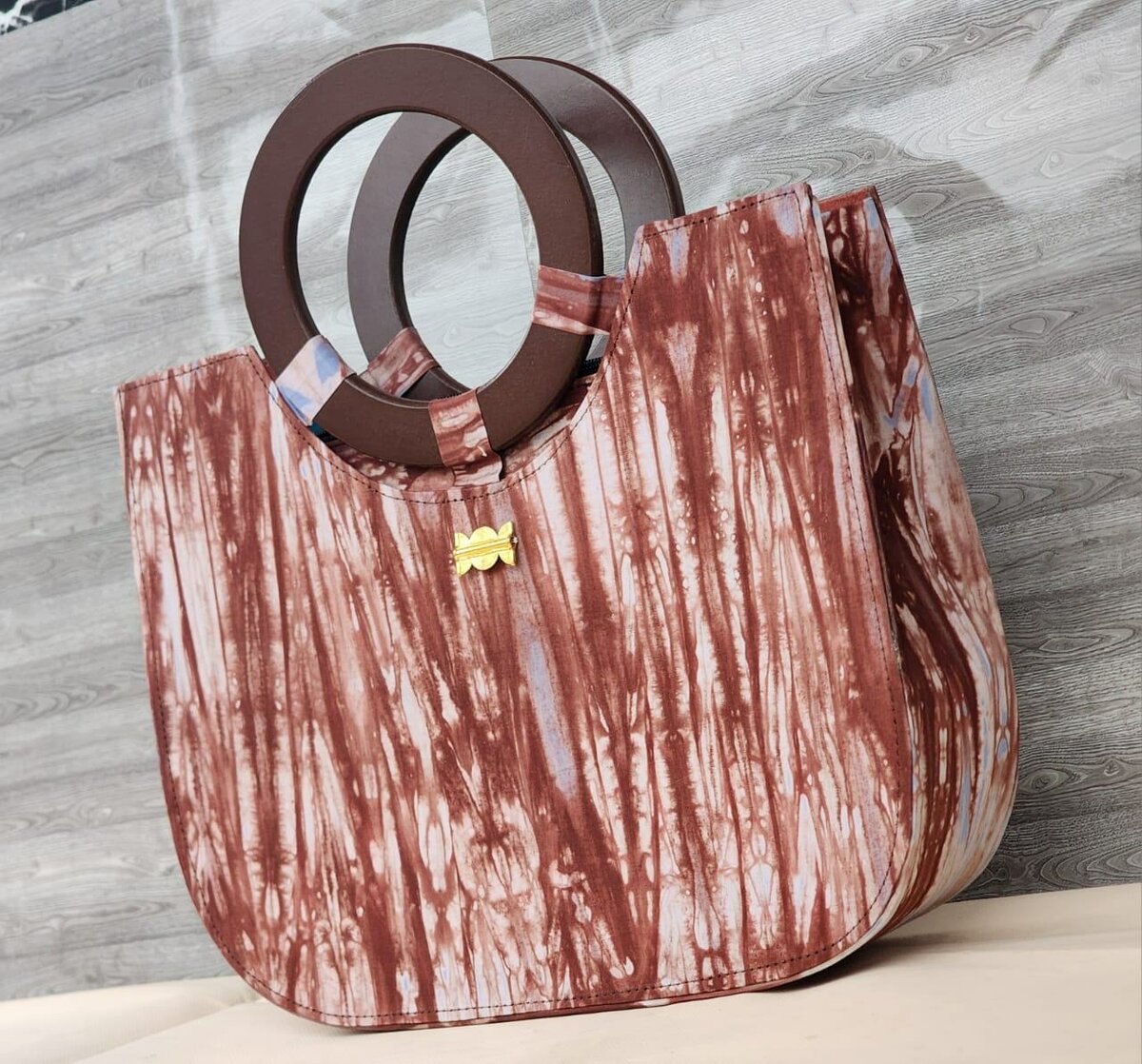 Sac à main coloré en tissu