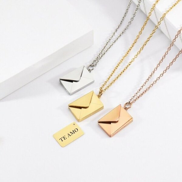 Envelope Necklace