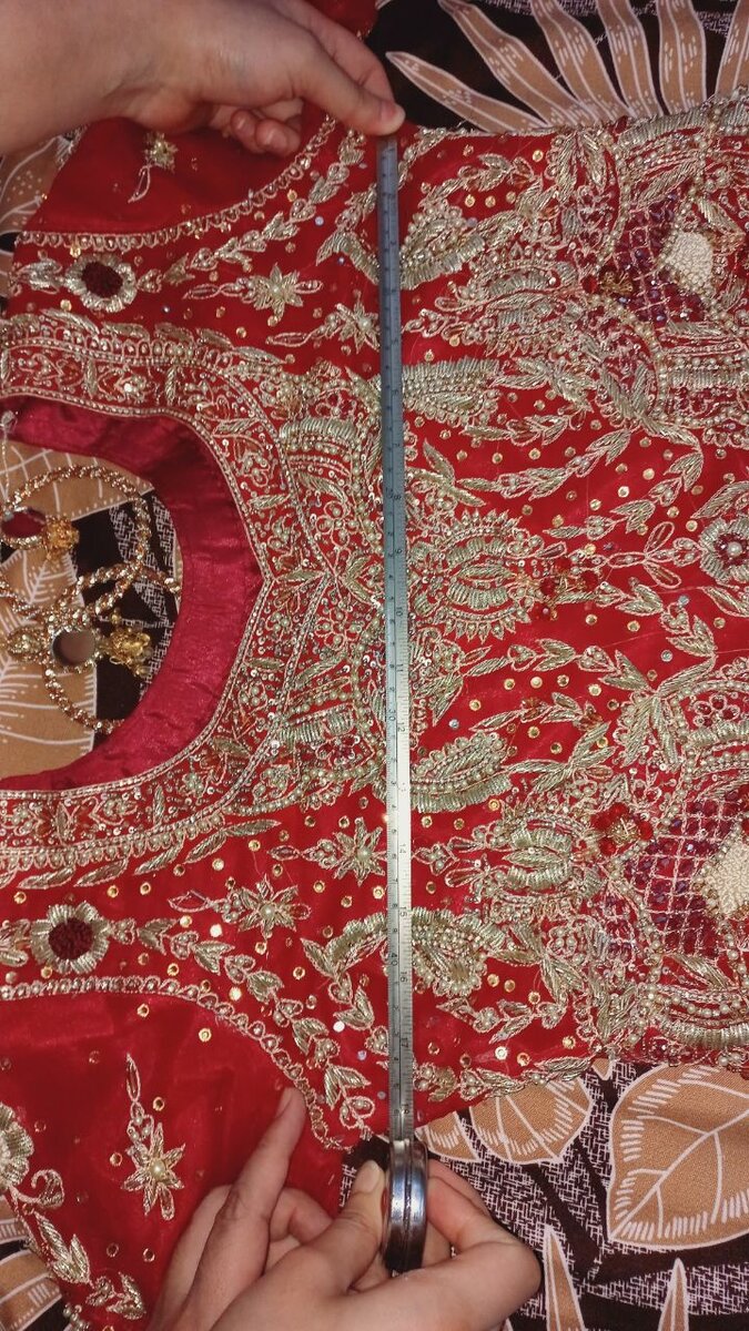 Hand made bridal lehnga