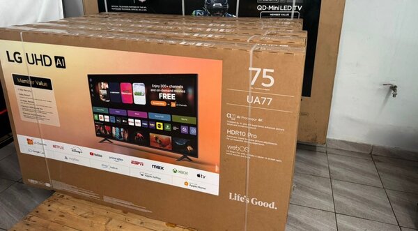 LG TV UHD 75" AI Smart