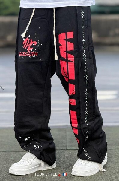 Pantalon large streetwear