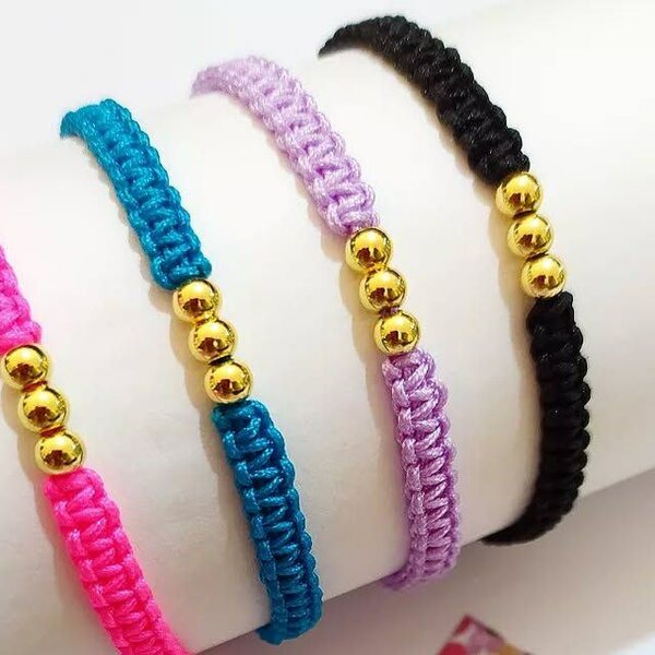 Bracelets tressés personnalisés