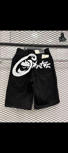 Shorts noirs streetwear