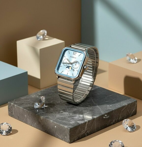 Montre Casio acier inoxydable