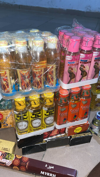 Variété de parfums spirituels