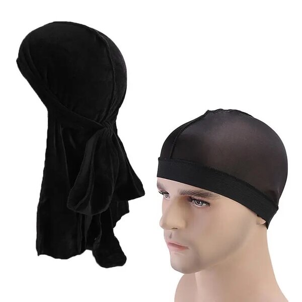 Durag en velours +Wave cap