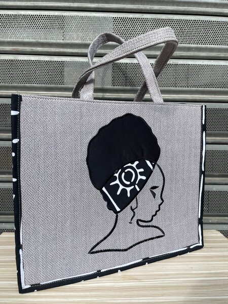 Sac cabas en toile de jute