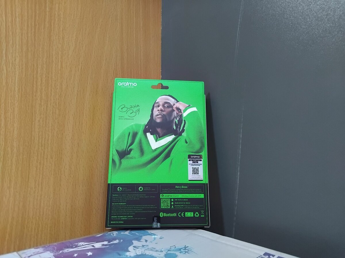 Oraimo Necklace Lite Neckband Wireless Earphone