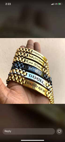 Customized Rolex bracelet