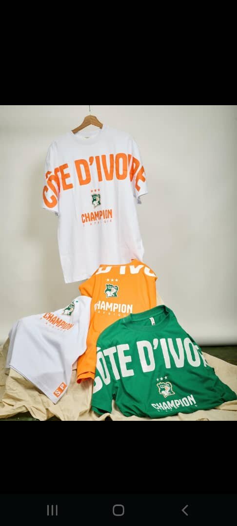 T-shirt Côte d'Ivoire Champion
