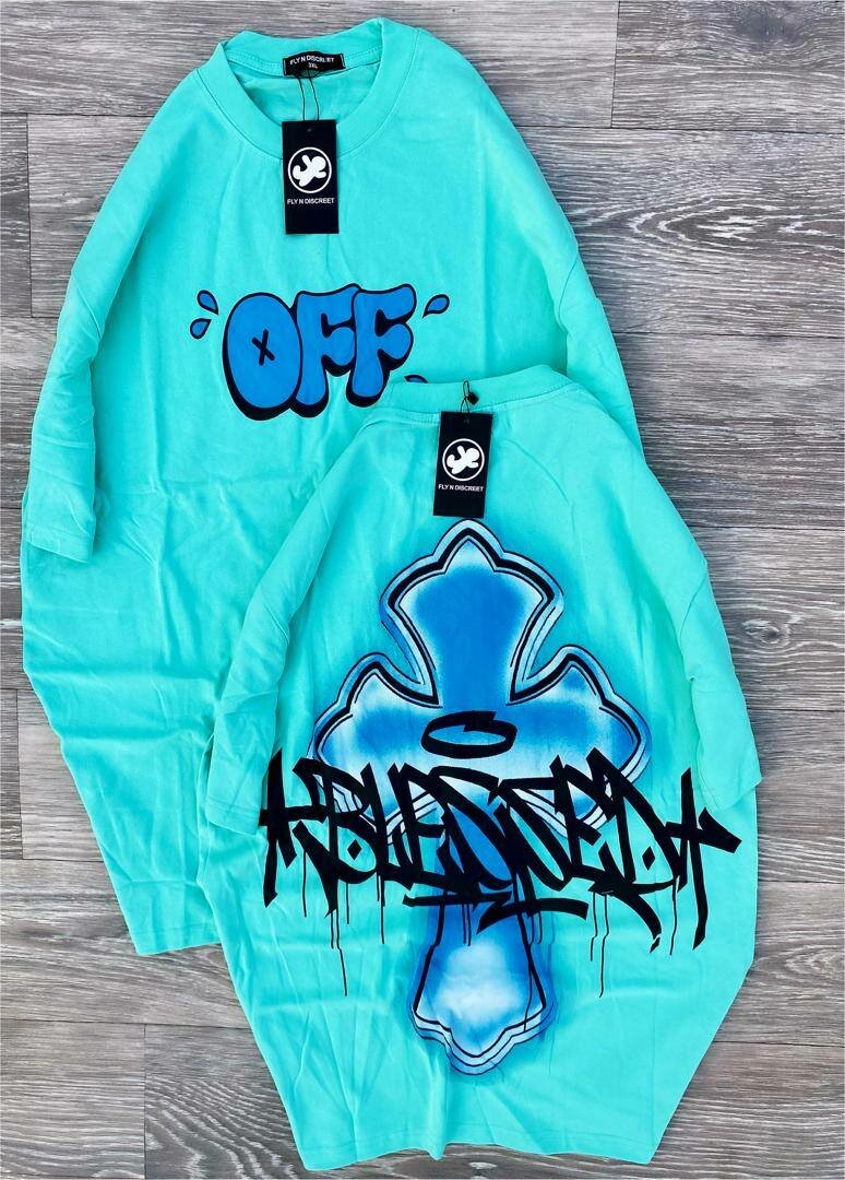 Sweat-shirt Streetwear Croix Graffiti