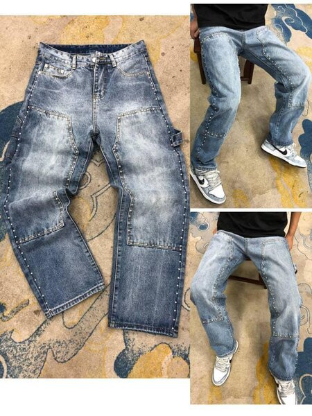 Jeans délavés tendance