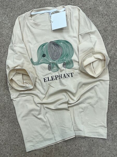 T-shirt imprimé Éléphant