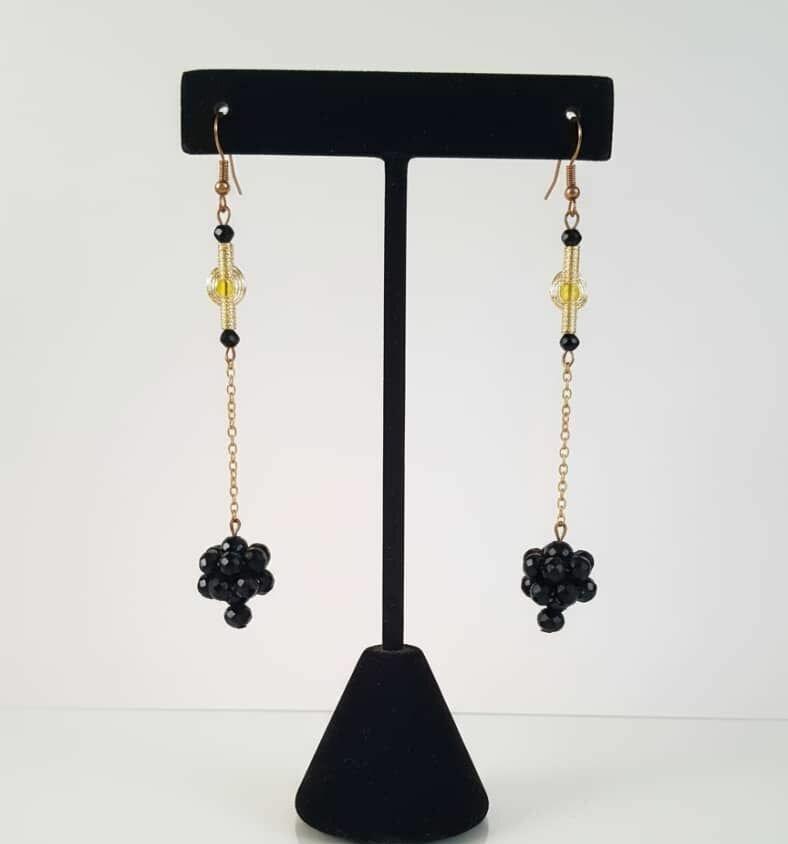 Boucles d'oreilles pendantes élégantes