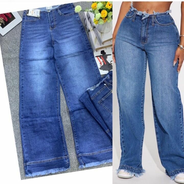 Jeans larges pour femmes