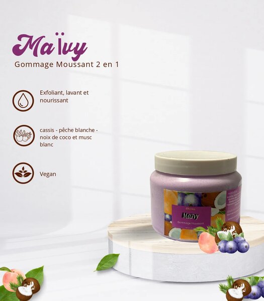 Gommage Moussant Vegan Maïvy